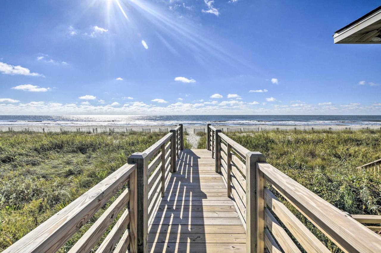 Holden Beach Family Abode - Steps To Ocean! 외부 사진