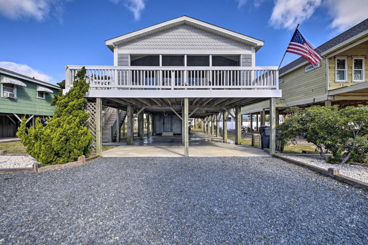 Holden Beach Family Abode - Steps To Ocean! 외부 사진