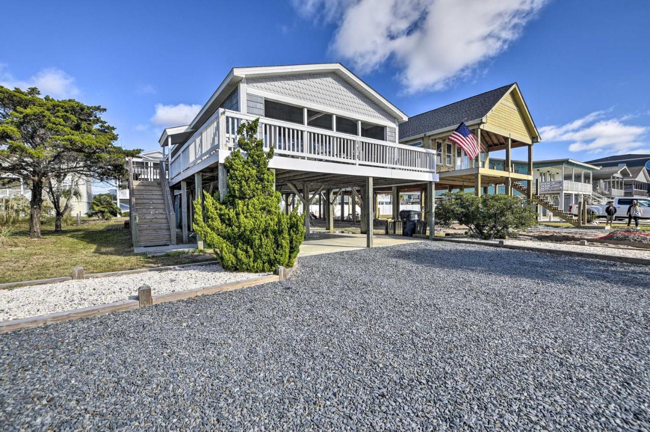 Holden Beach Family Abode - Steps To Ocean! 외부 사진